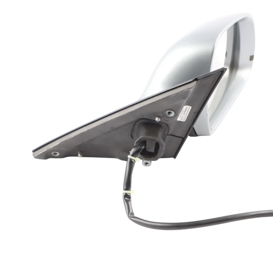 Audi A4 B8 Electric Wing Mirror Right O/S Door Quartz Grey - LY7G - SKU RHD-8K2857410D-QGR - Part number 8K2857410D