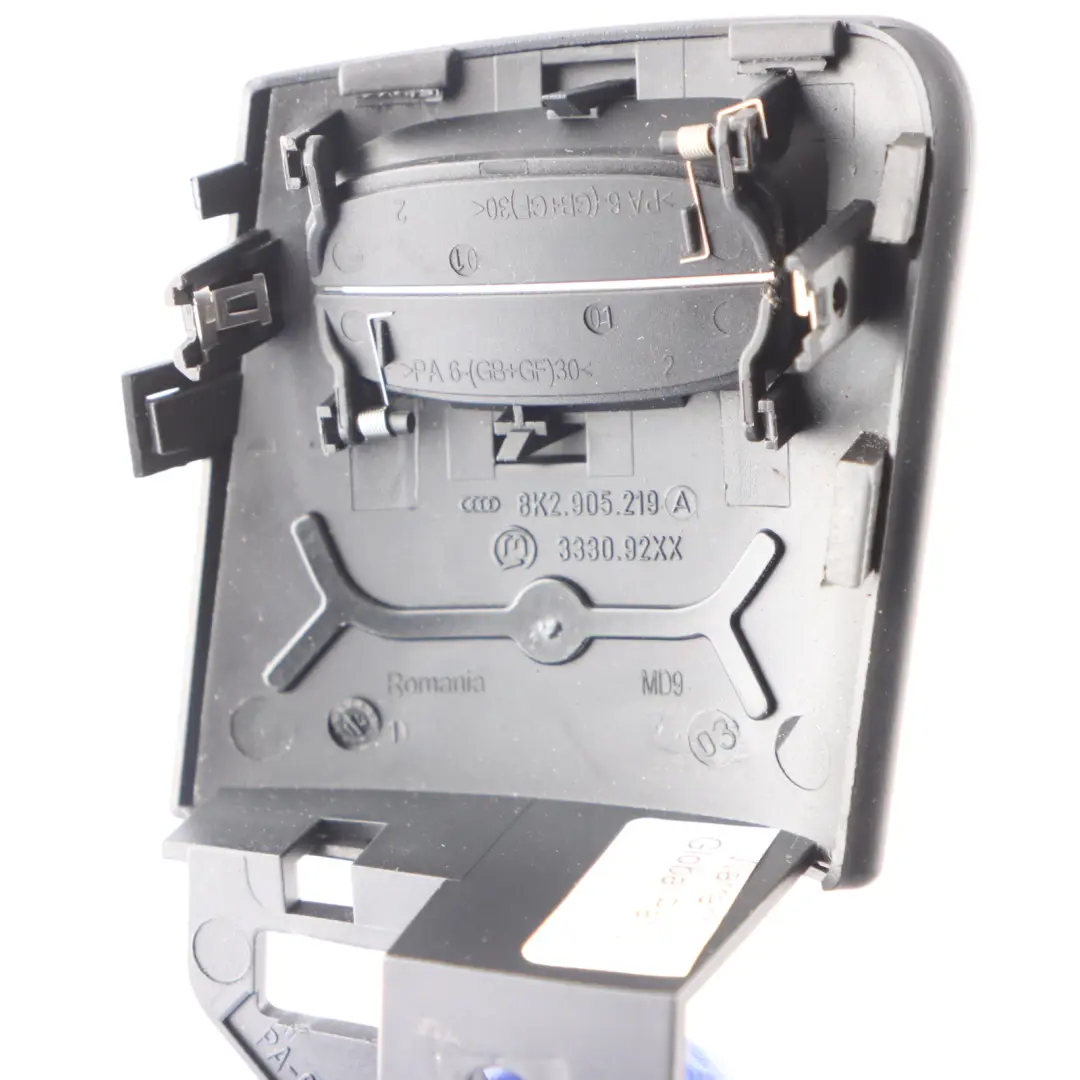 8K Ignition Barrer Surround Trim Cover Panel to Audi A5 S5 8T A4 B8 with Part number 8K2905219A Audi A5 S5 8T A4 B8 8K Ignition Barrer Surround Trim Cover Panel - SKU RHD-8K2905219A - Part number 8K2905219A