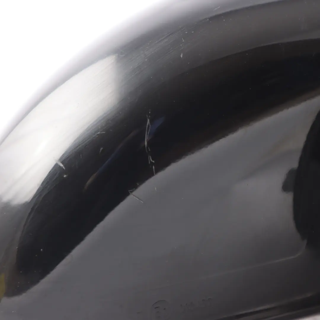 Mk1 8N Door Wing Mirror Right O/S Heated Brilliant Black - Y9B to Audi TT with Part number 8N0857528 Audi TT Mk1 8N Door Wing Mirror Right O/S Heated Brilliant Black - Y9B - SKU RHD-8N0857528-BBL - Part number 8N0857528