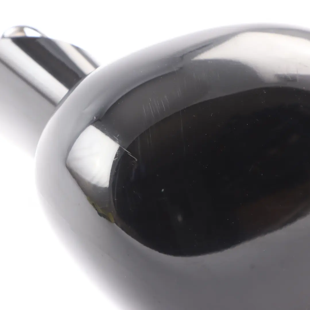 Audi TT Mk1 8N Door Wing Mirror Right O/S Heated Brilliant Black - Y9B - SKU RHD-8N0857528-BBL - Part number 8N0857528