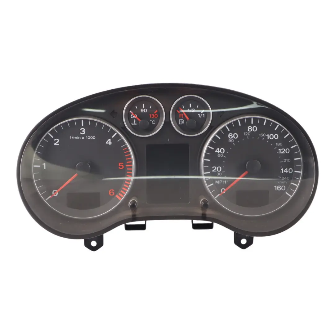 Instrument Cluster Speedometer Clocks Manual to Audi A3 8P Diesel with Part number 8P0920981K Audi A3 8P Diesel Instrument Cluster Speedometer Clocks Manual - SKU RHD-8P0920981K - Part number 8P0920981K
