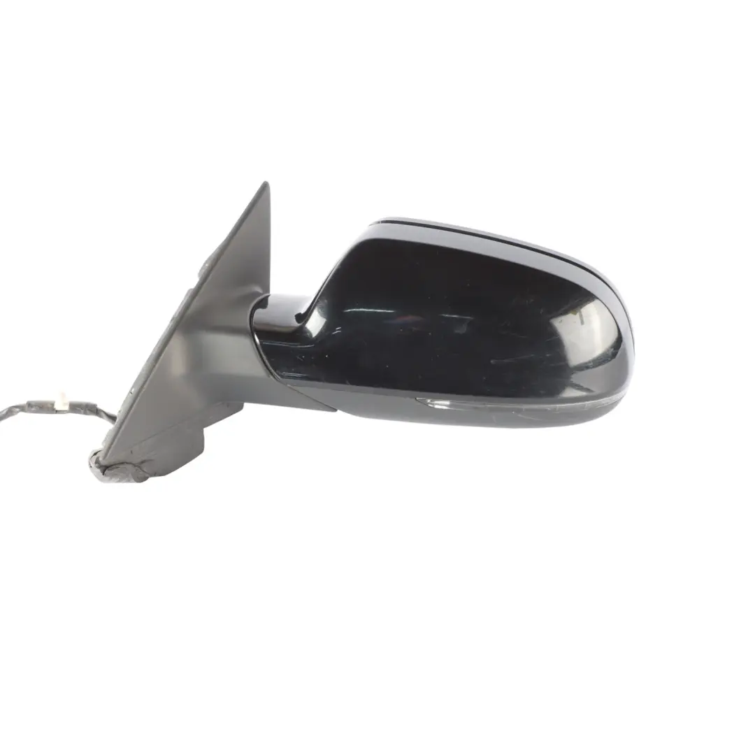 Audi A3 8P Electric Wing Mirror Left N/S Brilliant Black Y9B - SKU RHD-8P2858531GB-BBL - Part number 8P2858531GB