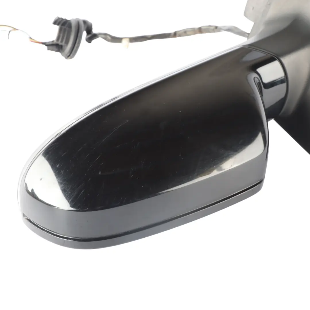 Audi A3 8P Electric Wing Mirror Left N/S Brilliant Black Y9B - SKU RHD-8P2858531GB-BBL - Part number 8P2858531GB