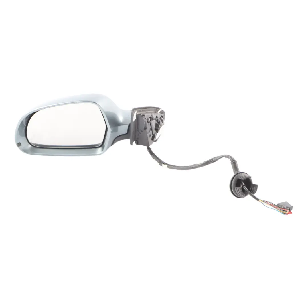 Audi A3 8P Electric Wing Mirror Left N/S Door Condor Grey - Y7E - SKU RHD-8P2858531GB-CGR - Part number 8P2858531GB