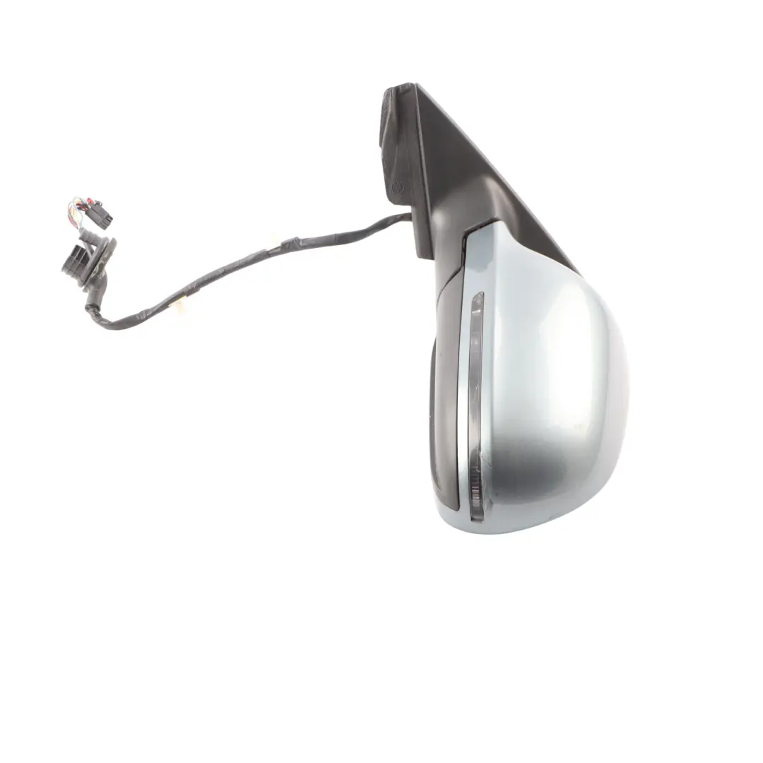 Audi A3 8P Electric Wing Mirror Left N/S Door Condor Grey - Y7E - SKU RHD-8P2858531GB-CGR - Part number 8P2858531GB