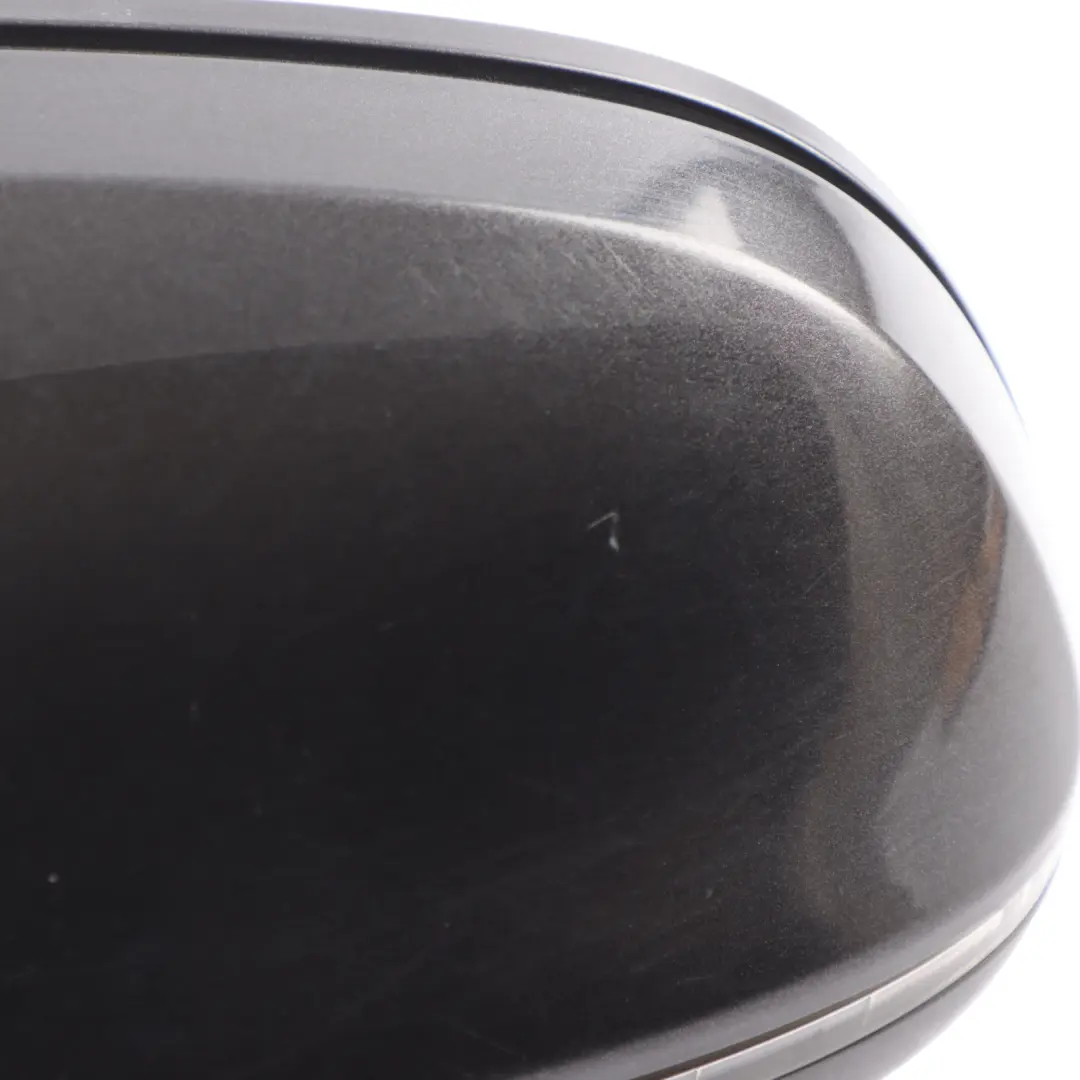 Audi A3 8P Electric Wing Mirror Left N/S Door Lava Grey Z7L - SKU RHD-8P2858531GB-LAG - Part number 8P2858531GB