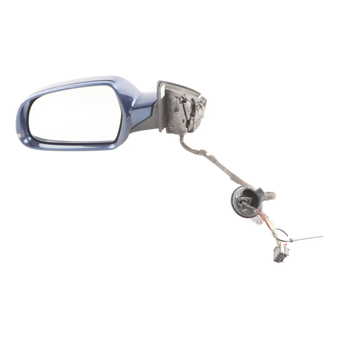 Wing Mirror Meteor Left N/S Scuba Blue Metallic - X5Q to Audi A3 8P with Part number 8P2858531GB Audi A3 8P Wing Mirror Meteor Left N/S Scuba Blue Metallic - X5Q - SKU RHD-8P2858531GB-SCB - Part number 8P2858531GB