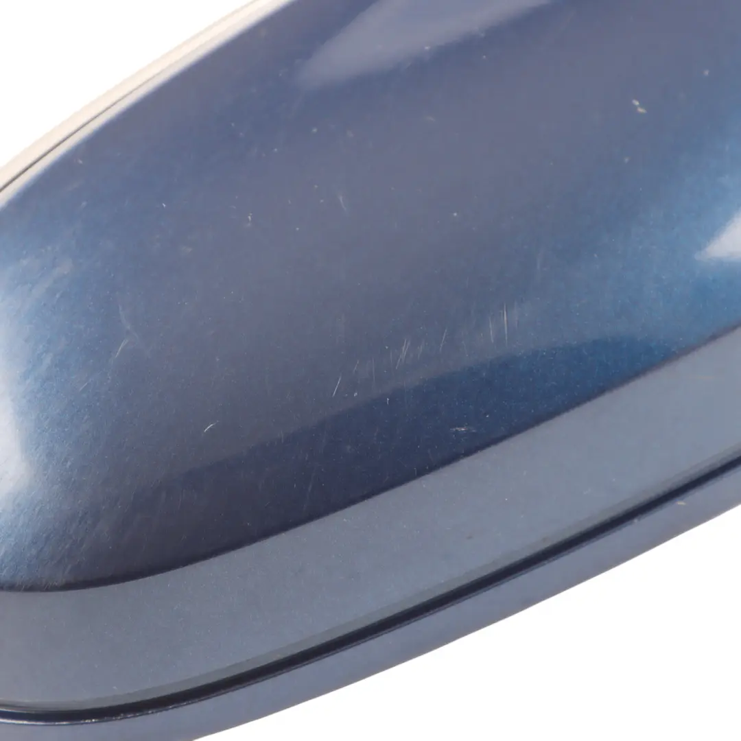 Audi A3 8P Wing Mirror Meteor Left N/S Scuba Blue Metallic - X5Q - SKU RHD-8P2858531GB-SCB - Part number 8P2858531GB