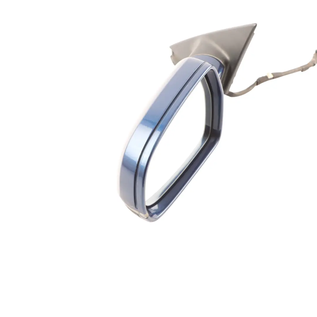 Audi A3 8P Wing Mirror Meteor Left N/S Scuba Blue Metallic - X5Q - SKU RHD-8P2858531GB-SCB - Part number 8P2858531GB