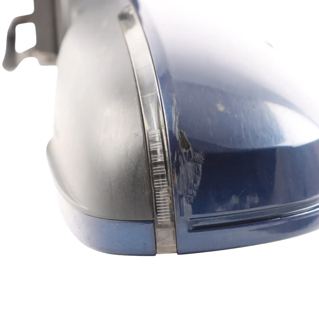 Audi A3 8P Wing Mirror Meteor Left N/S Scuba Blue Metallic - X5Q - SKU RHD-8P2858531GB-SCB - Part number 8P2858531GB