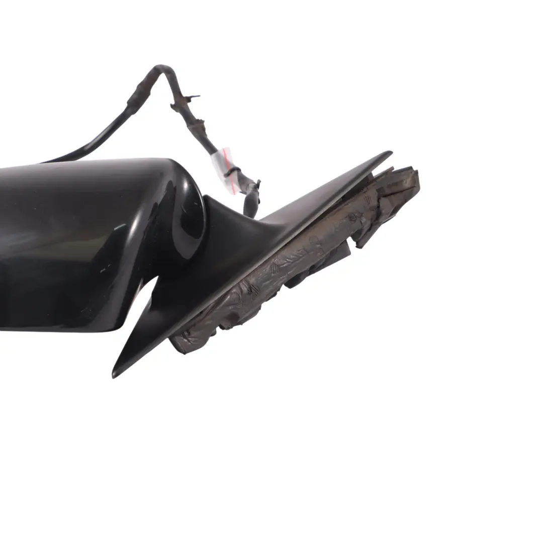 Audi A3 8P Front Electric Wing Mirror Left N/S Brilliant Black Y9B - SKU RHD-8P2858531H-BBL - Part number 8P2858531H