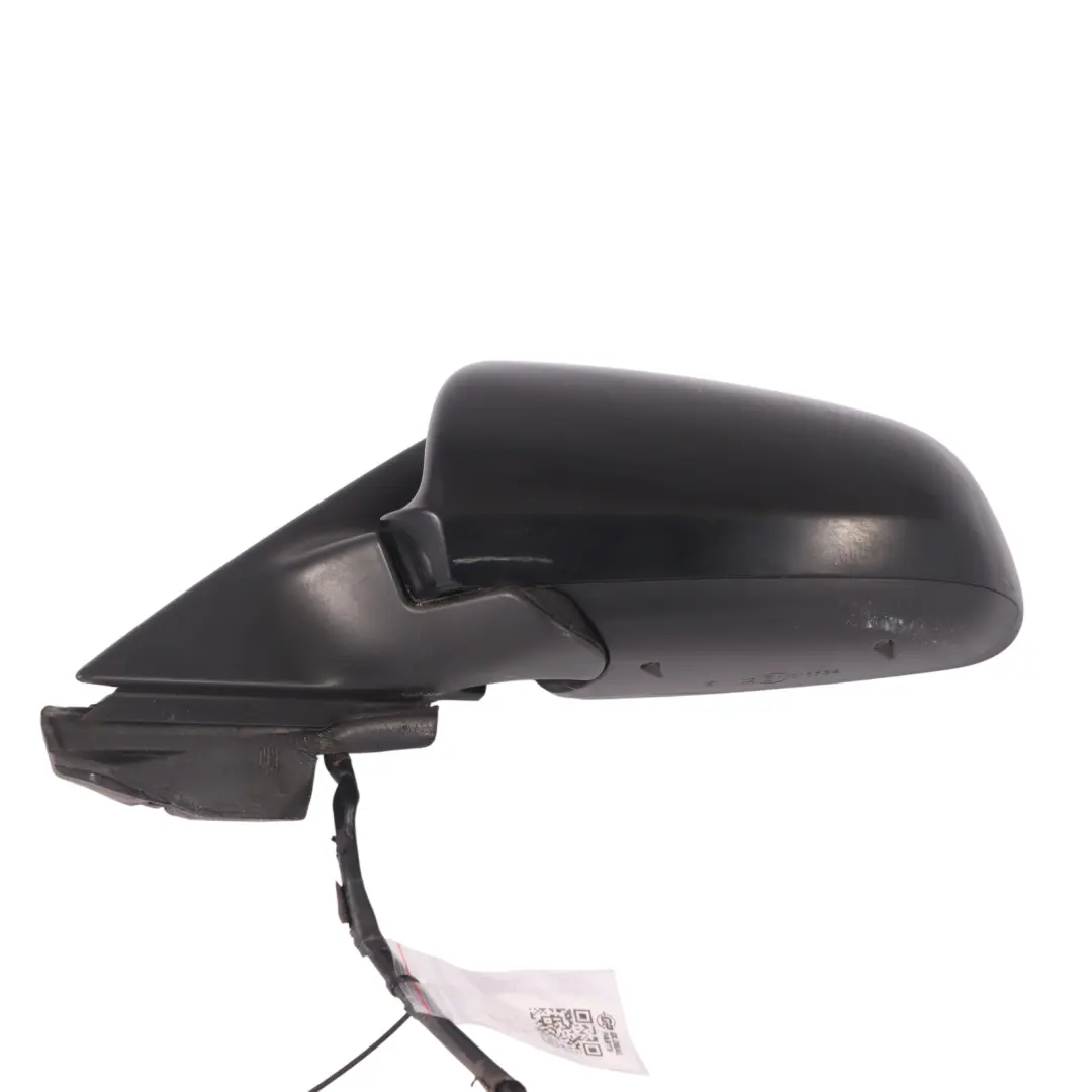 Audi A3 8P Front Electric Wing Mirror Left N/S Brilliant Black Y9B - SKU RHD-8P2858531H-BBL - Part number 8P2858531H