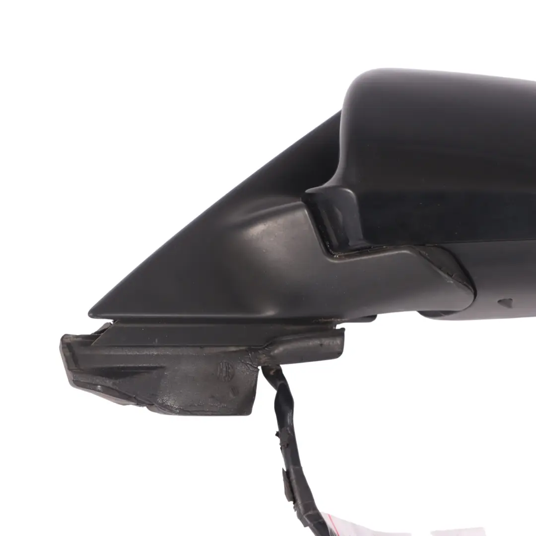 Audi A3 8P Front Electric Wing Mirror Left N/S Brilliant Black Y9B - SKU RHD-8P2858531H-BBL - Part number 8P2858531H