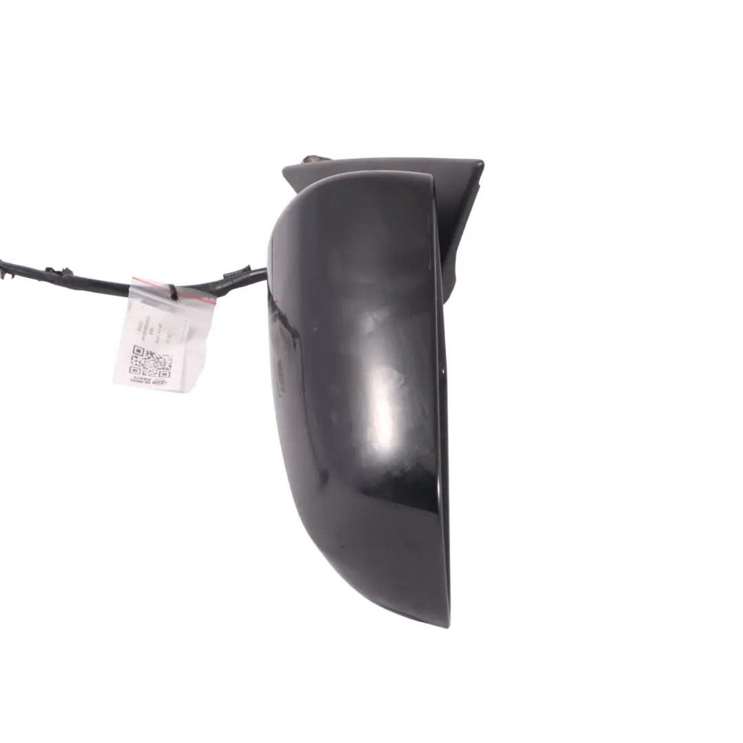 Audi A3 8P Front Electric Wing Mirror Left N/S Brilliant Black Y9B - SKU RHD-8P2858531H-BBL - Part number 8P2858531H