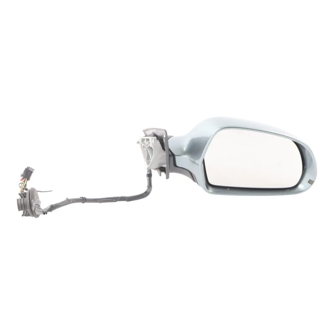 Audi A3 8P Electric Wing Mirror Right O/S Door Condor Grey - Y7E - SKU RHD-8P2858532EC-CGR - Part number 8P2858532EC