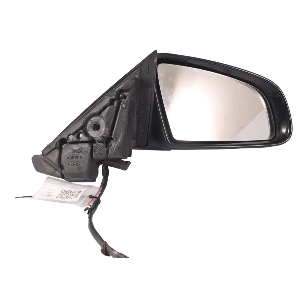 Audi A3 8P Front Electric Wing Mirror Right O/S Brilliant Black Y9B - SKU RHD-8P2858532H-BBL - Part number 8P2858532H