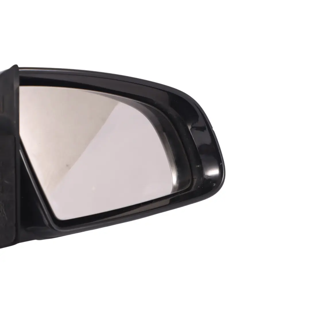 Audi A3 8P Front Electric Wing Mirror Right O/S Brilliant Black Y9B - SKU RHD-8P2858532H-BBL - Part number 8P2858532H