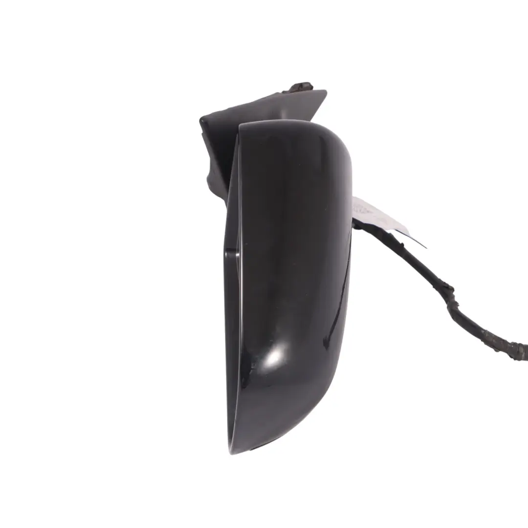 Audi A3 8P Front Electric Wing Mirror Right O/S Brilliant Black Y9B - SKU RHD-8P2858532H-BBL - Part number 8P2858532H