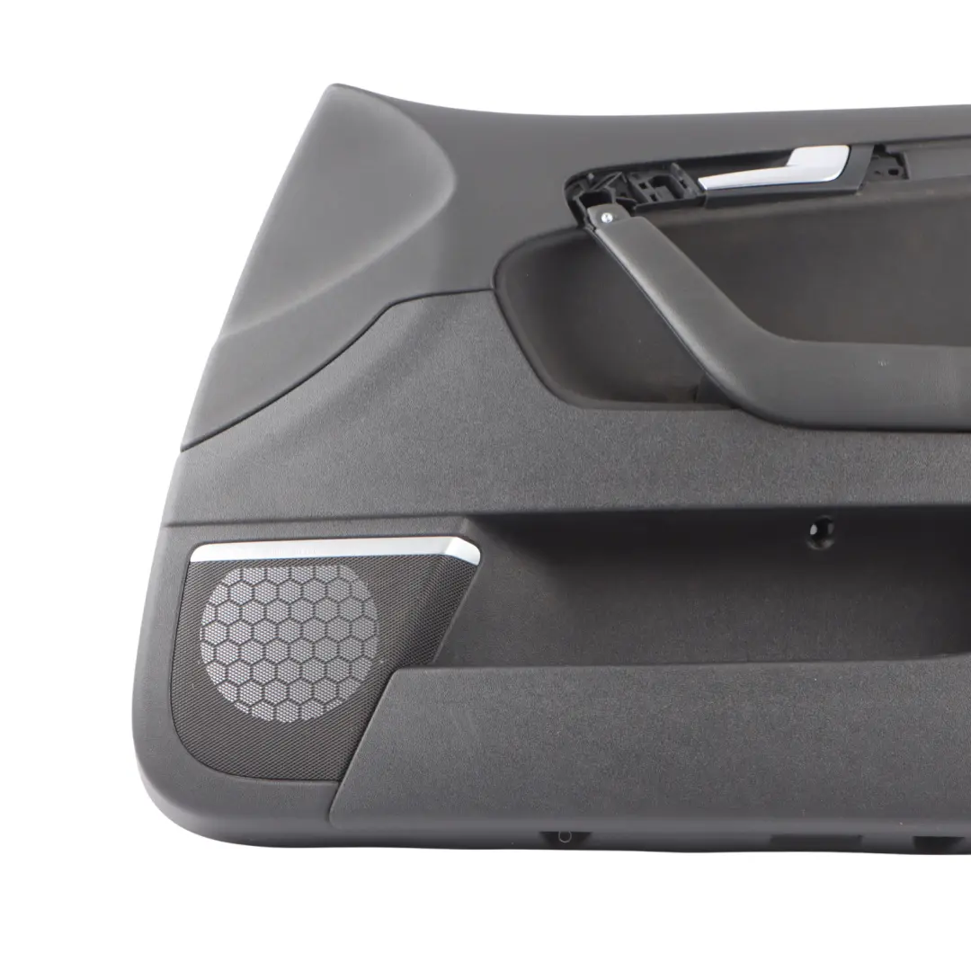 Audi A3 8P Front Door Card Panel Right O/S Soul Black - SKU RHD-8P4867104G-1 - Part number 8P4867104G