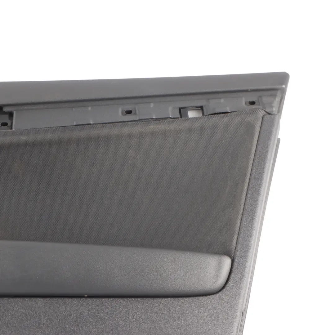 Audi A3 8P Front Door Card Panel Right O/S Soul Black - SKU RHD-8P4867104G-1 - Part number 8P4867104G