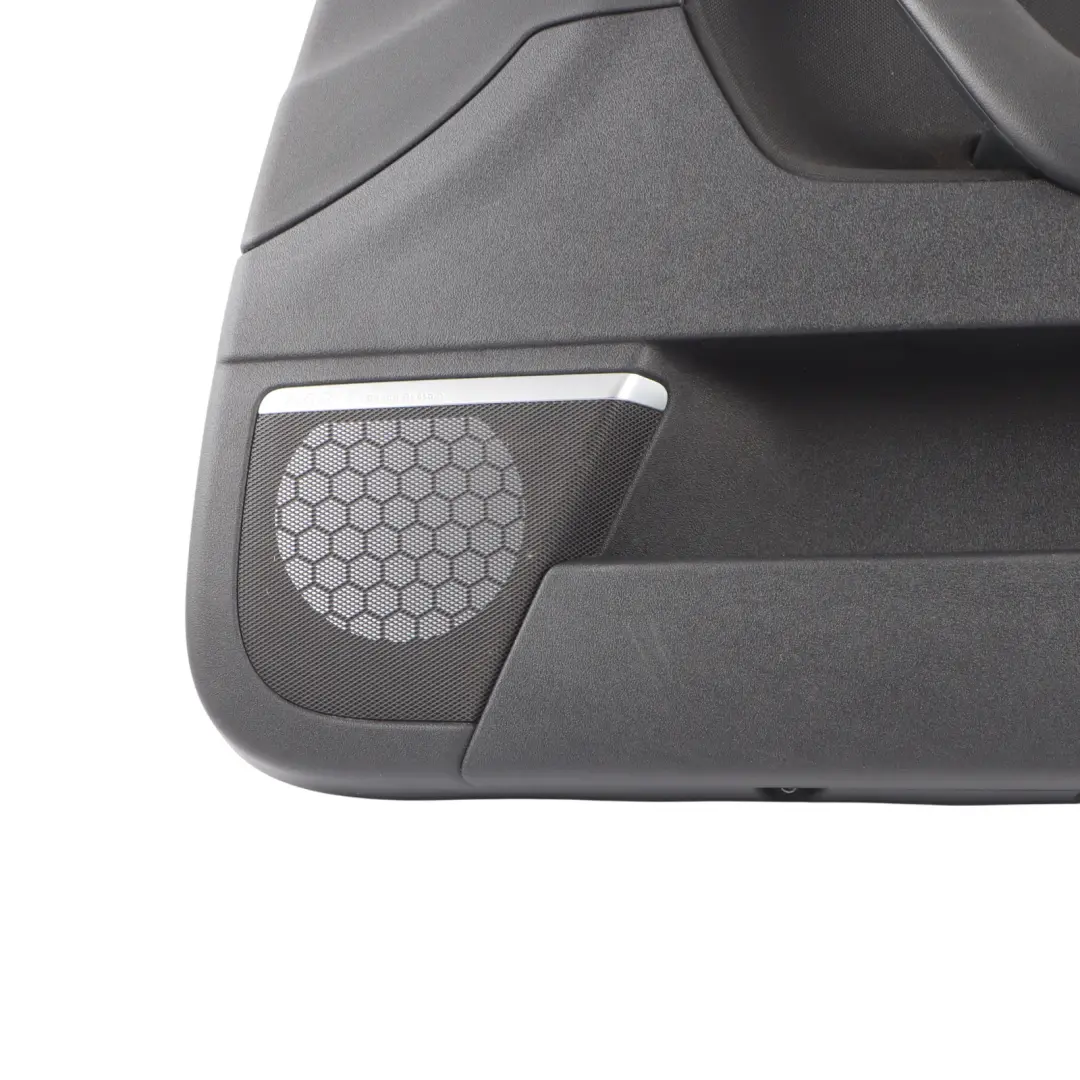 Audi A3 8P Front Door Card Panel Right O/S Soul Black - SKU RHD-8P4867104G-1 - Part number 8P4867104G
