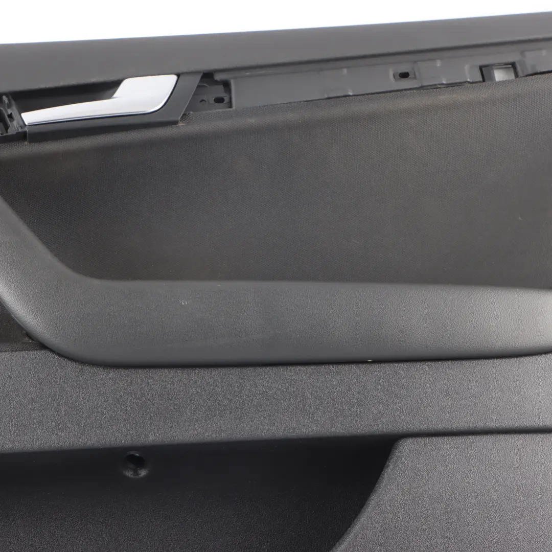 Audi A3 8P Front Door Card Panel Right O/S Soul Black - SKU RHD-8P4867104G-1 - Part number 8P4867104G