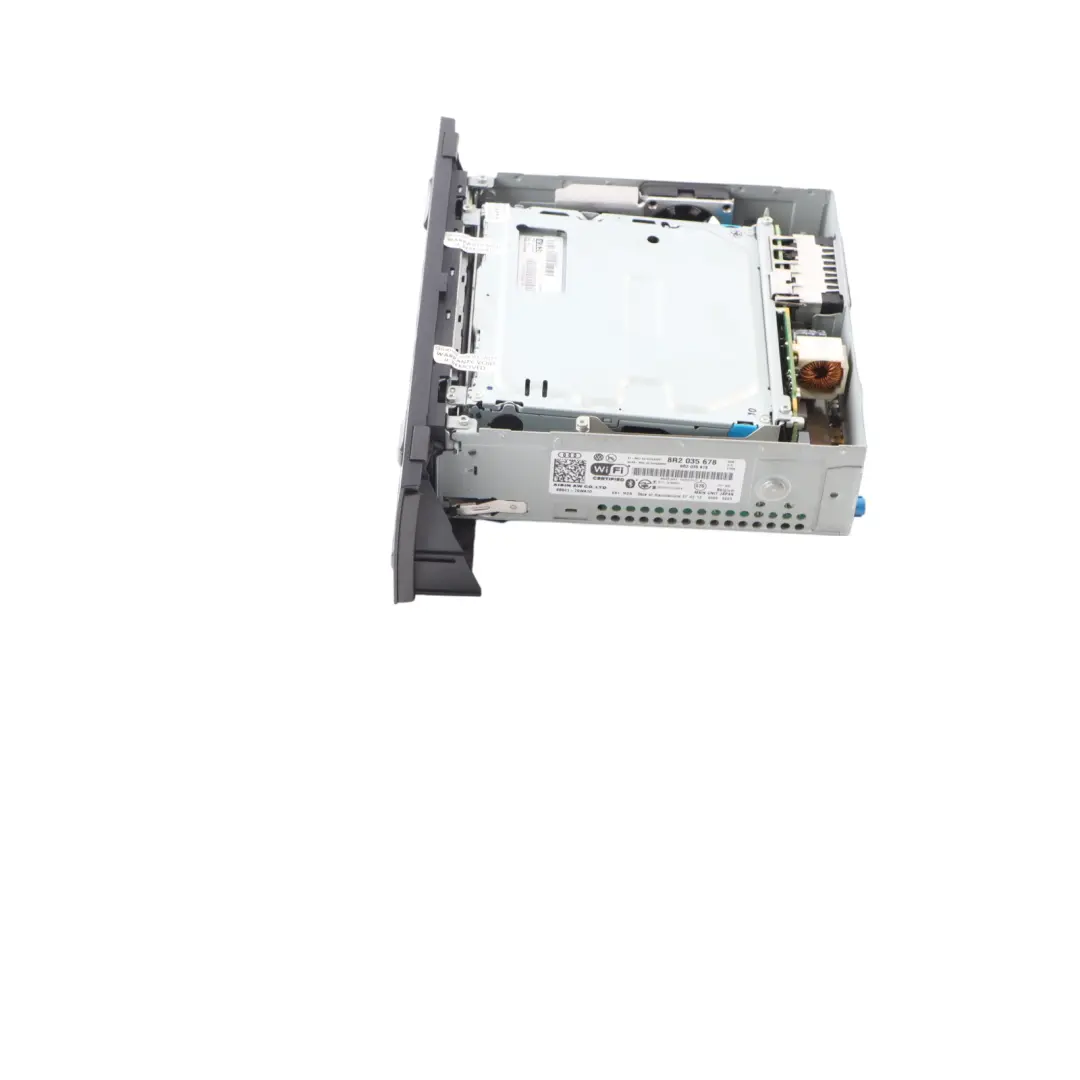 Audi A4 B8 Dashboard Reader Navi MMI DVD CD Player Head Unit - SKU RHD-8R2035678 - Part number 8R2035678