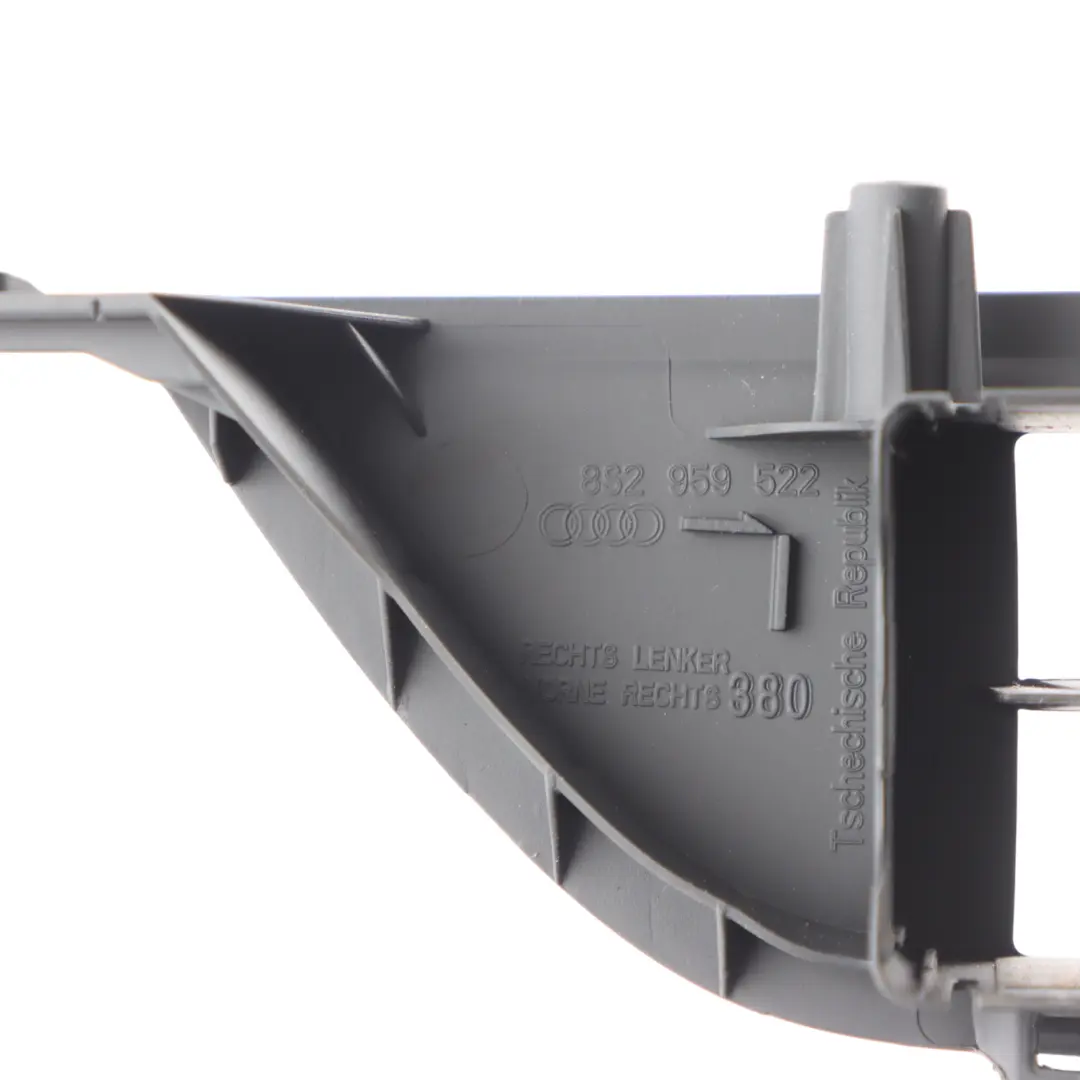 Front Right O/S Door Card Switch Trim Cover Panel to Audi TT FV with Part number 8S2959522 Audi TT FV Front Right O/S Door Card Switch Trim Cover Panel - SKU RHD-8S2959522 - Part number 8S2959522
