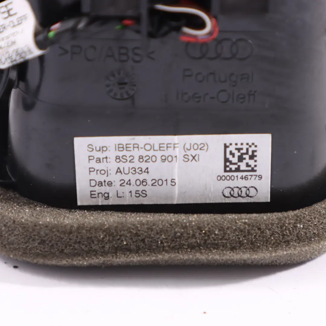 Dashboard Dash Heater Air Vent Left N/S to Audi TT FV with Part number 8S2820901 Audi TT FV Dashboard Dash Heater Air Vent Left N/S - SKU RHD-8S2820901 - Part number 8S2820901