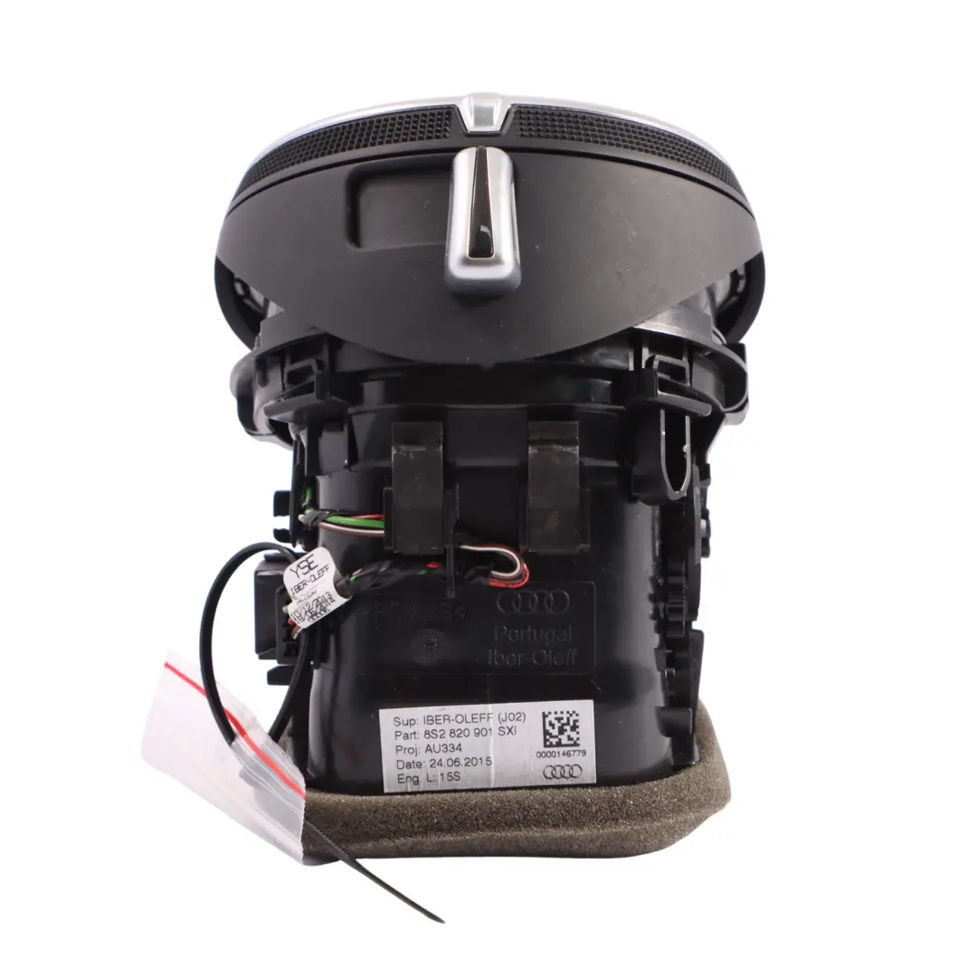 Dashboard Dash Heater Air Vent Left N/S to Audi TT FV with Part number 8S2820901 Audi TT FV Dashboard Dash Heater Air Vent Left N/S - SKU RHD-8S2820901 - Part number 8S2820901