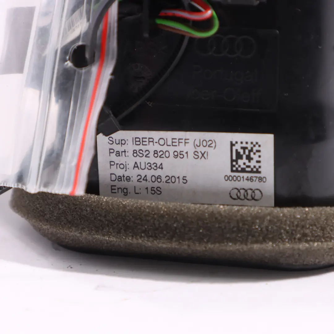 Audi TT FV Dashboard Dash Heater Air Vent Centre Left N/S - SKU RHD-8S2820951 - Part number 8S2820951