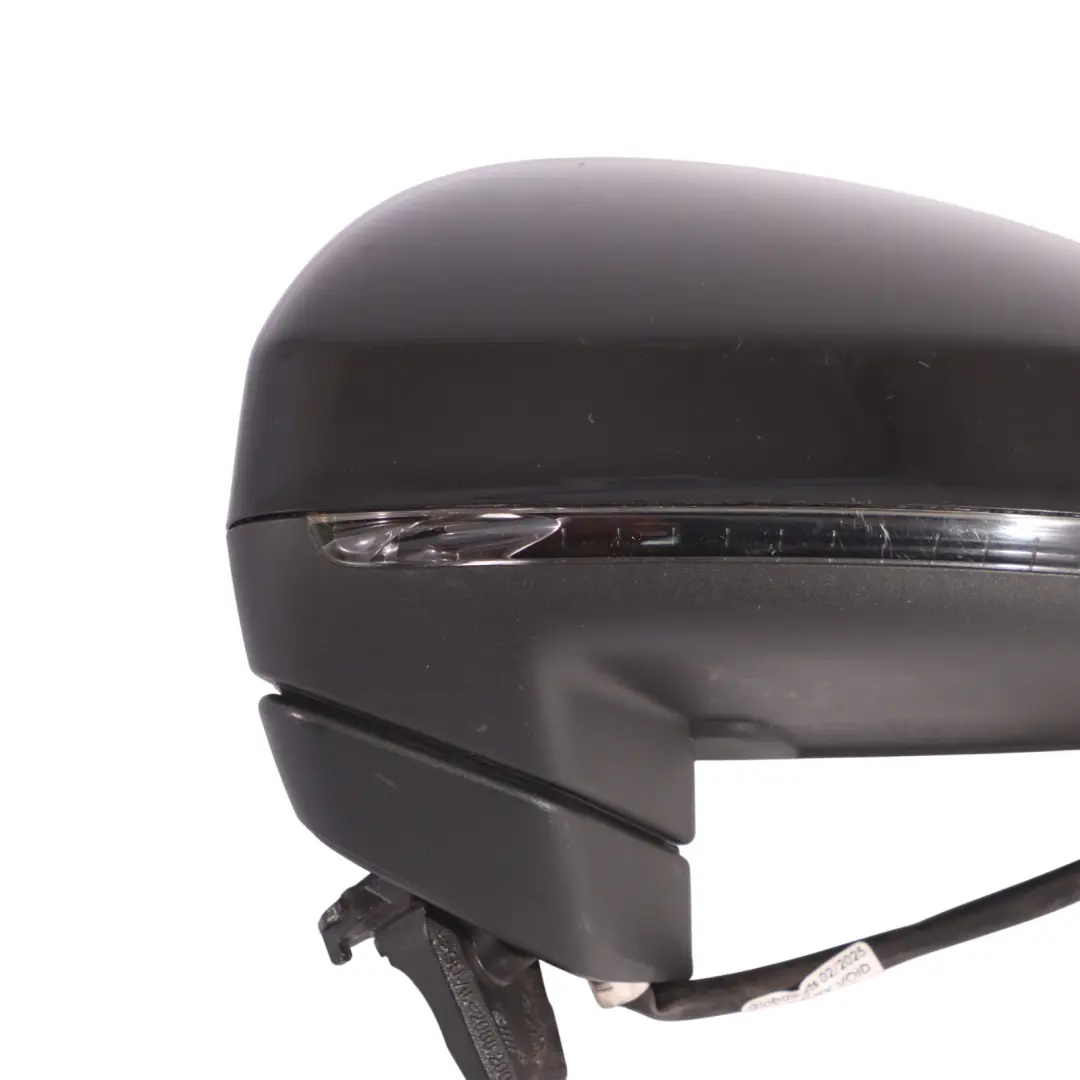 Audi TT FV Mirror Cover Door Wing Cap Trim Left N/S Mythical Black - Y9T - SKU RHD-8S2857409B-MYB - Part number 8S2857409B-MYB