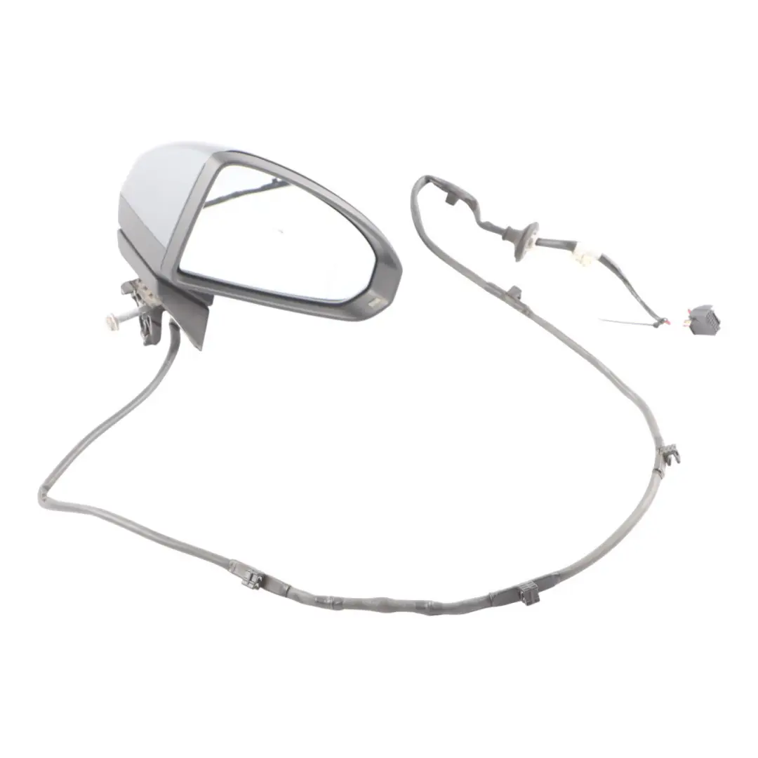 Audi TT FV Wing Mirror Right O/S Door Daytona Grey Pearl Z7S - SKU RHD-8S2857410B-DGR - Part number 8S2857410B