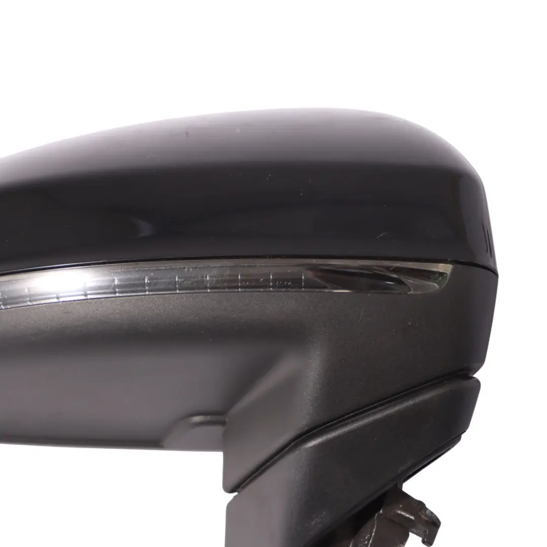 Audi TT FV Wing Mirror Door Right O/S Mythical Black - Y9T - SKU RHD-8S2857410B-MYB - Part number 8S2857410B-MYB