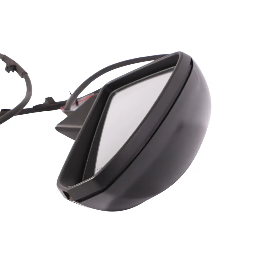 Audi TT FV Wing Mirror Door Right O/S Mythical Black - Y9T - SKU RHD-8S2857410B-MYB - Part number 8S2857410B-MYB