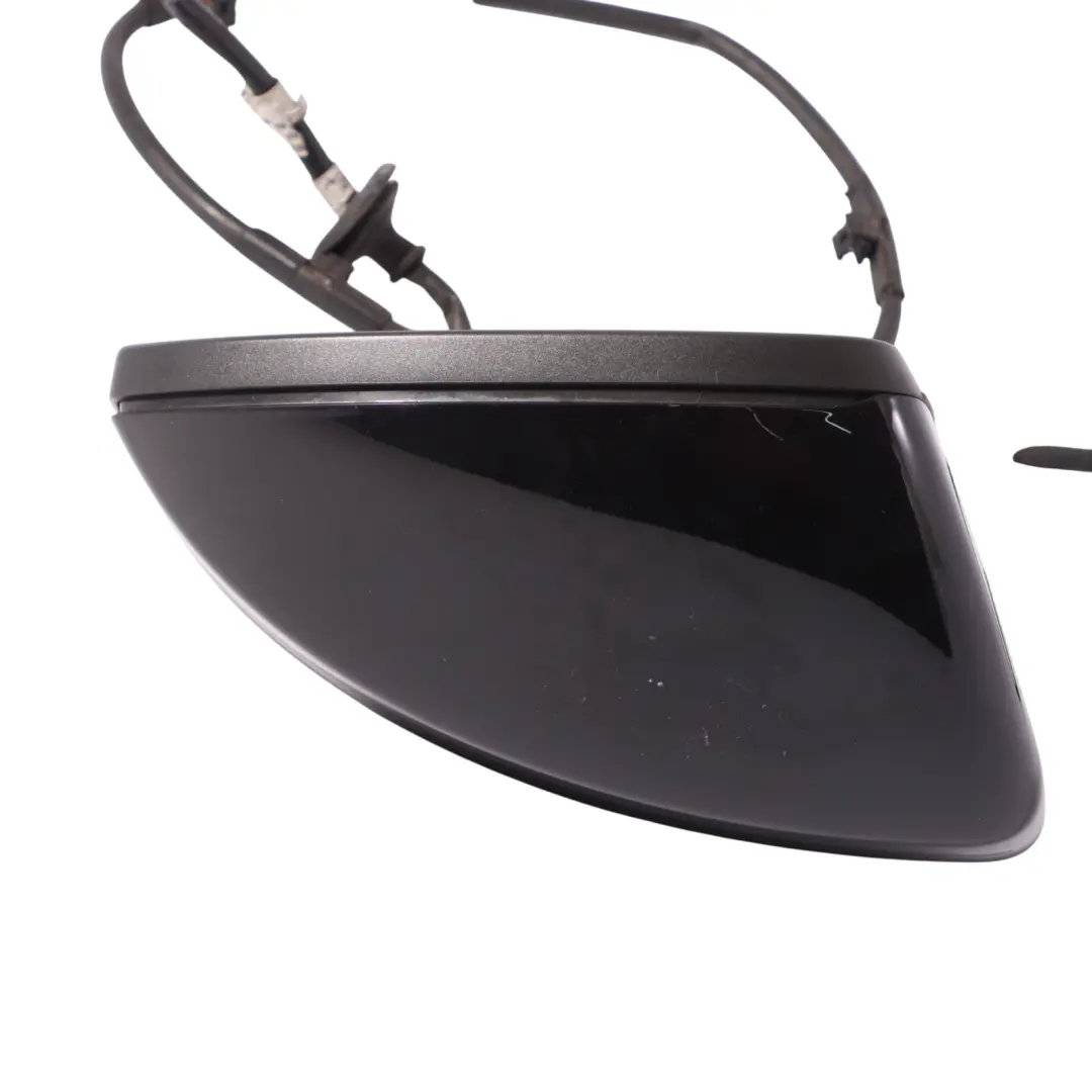Audi TT FV Wing Mirror Door Right O/S Mythical Black - Y9T - SKU RHD-8S2857410B-MYB - Part number 8S2857410B-MYB