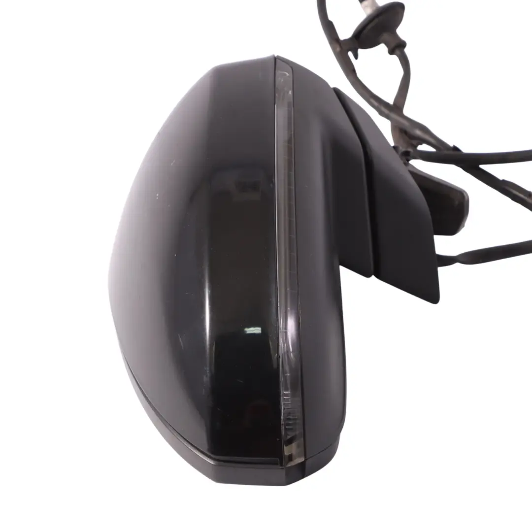 Audi TT FV Wing Mirror Door Right O/S Mythical Black - Y9T - SKU RHD-8S2857410B-MYB - Part number 8S2857410B-MYB