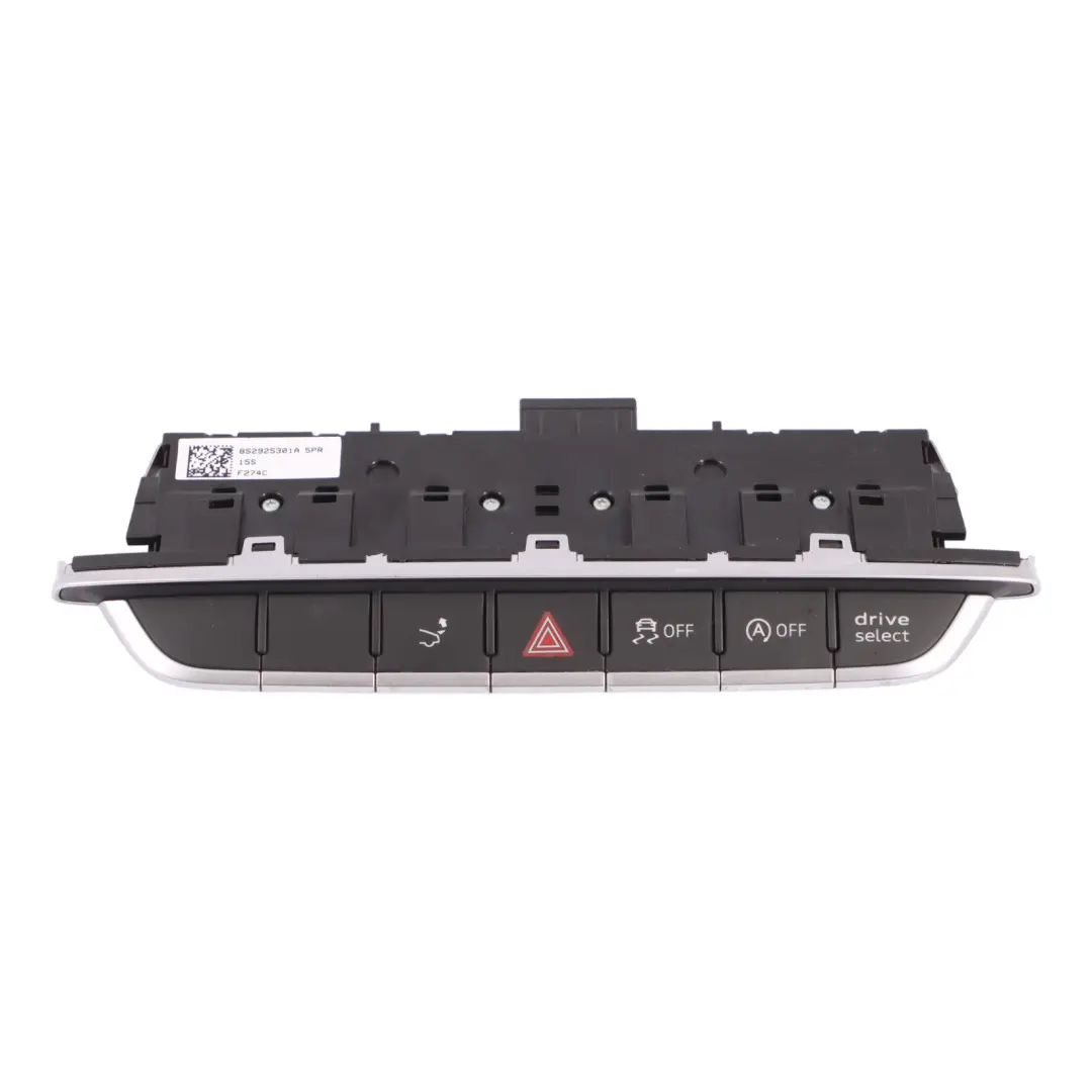 Dashboard Hazard Traction Stop Control Panel Switch to Audi TT FV with Part number 8S2925301A Audi TT FV Dashboard Hazard Traction Stop Control Panel Switch - SKU RHD-8S2925301A - Part number 8S2925301A