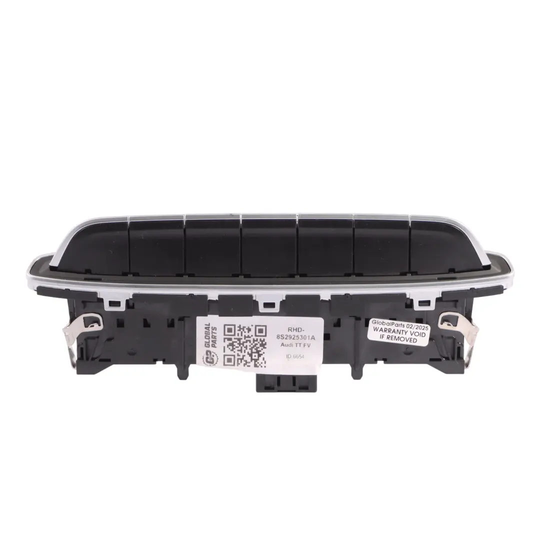 Dashboard Hazard Traction Stop Control Panel Switch to Audi TT FV with Part number 8S2925301A Audi TT FV Dashboard Hazard Traction Stop Control Panel Switch - SKU RHD-8S2925301A - Part number 8S2925301A