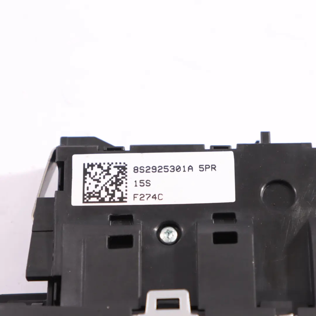 Dashboard Hazard Traction Stop Control Panel Switch to Audi TT FV with Part number 8S2925301A Audi TT FV Dashboard Hazard Traction Stop Control Panel Switch - SKU RHD-8S2925301A - Part number 8S2925301A