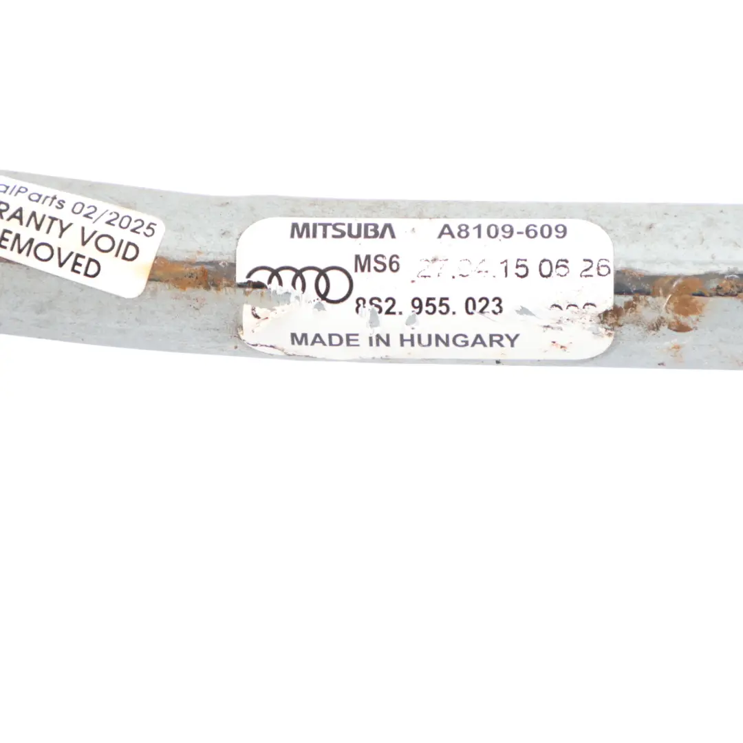 8S Motor Front Windscreen Wiper System Linkage to Audi TT with Part number 8S2955023 Audi TT 8S Motor Front Windscreen Wiper System Linkage - SKU RHD-8S2955023 - Part number 8S2955023