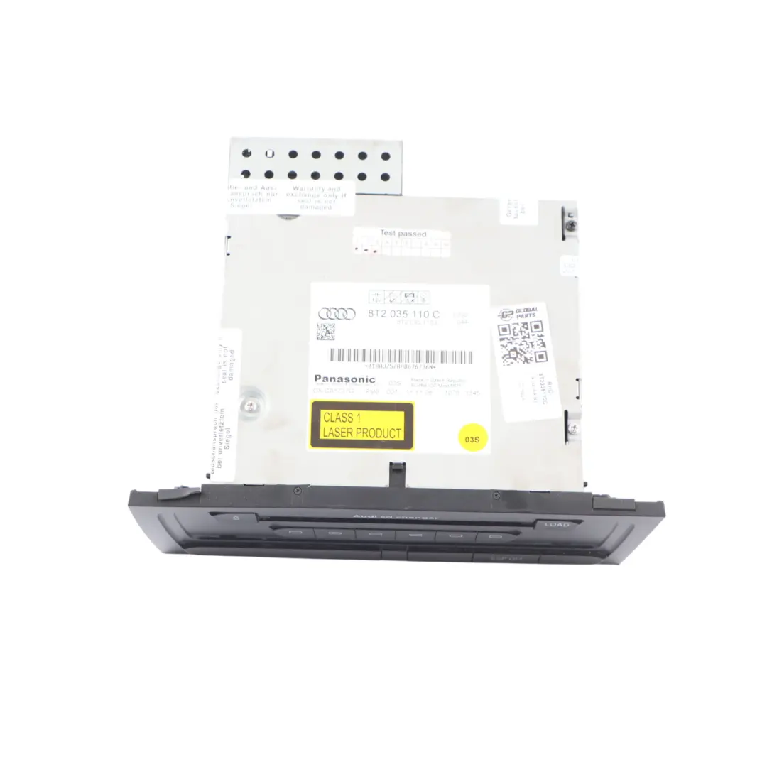 Audi A4 B8 Disc CD Changer Player Reader System ESP Switch - SKU RHD-8T2035110C - Part number 8T2035110C