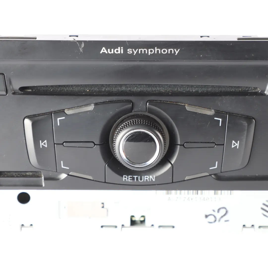 CD Player Audio Audi A4 B8 A5 8T Stereo Radio Head Unit - SKU RHD-8T2035195AA - Part number 8T2035195AA