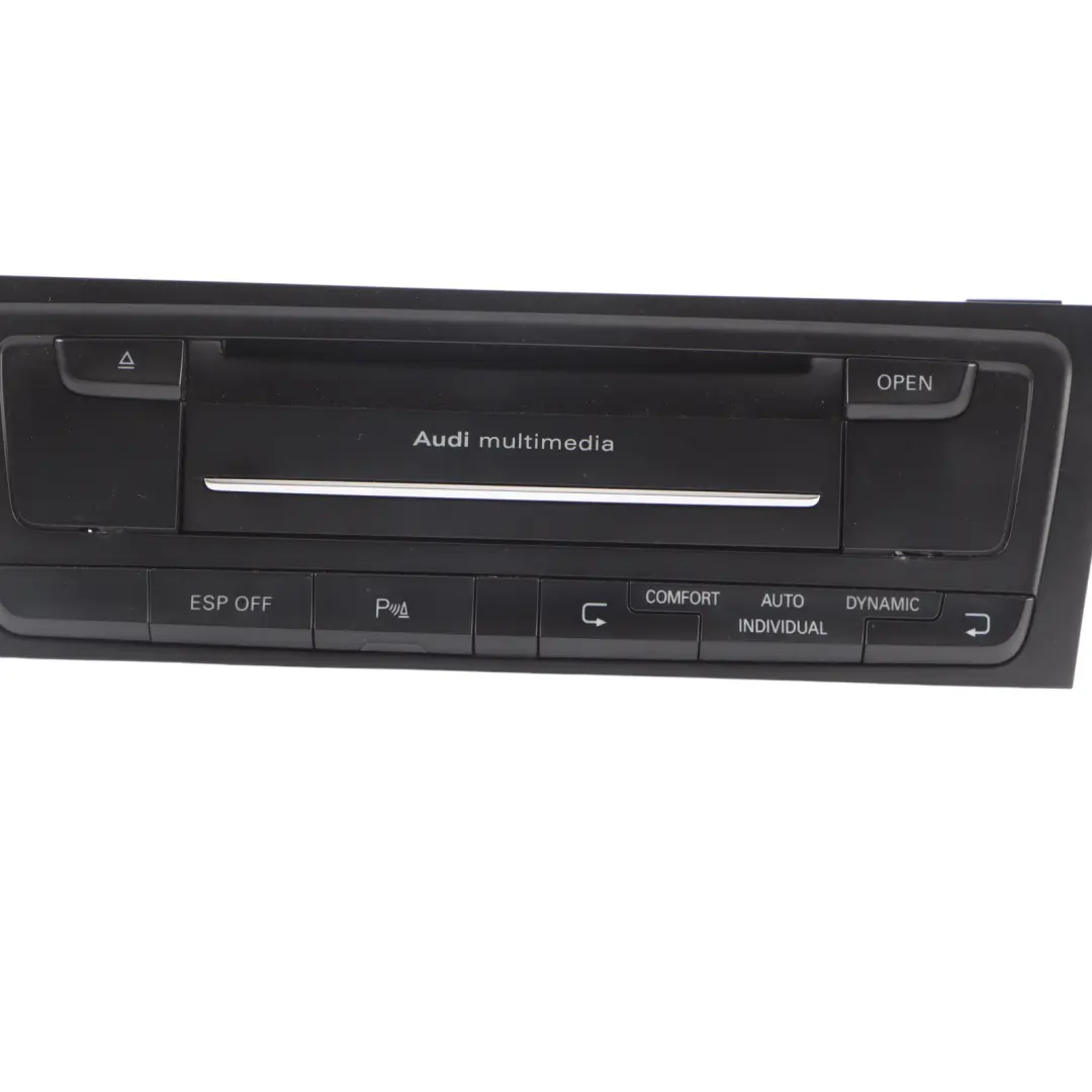 Audi A4 B8 Multimedia Radio CD DVD Player MMI Head Unit - SKU RHD-8T2035666E-1 - Part number 8T2035666E