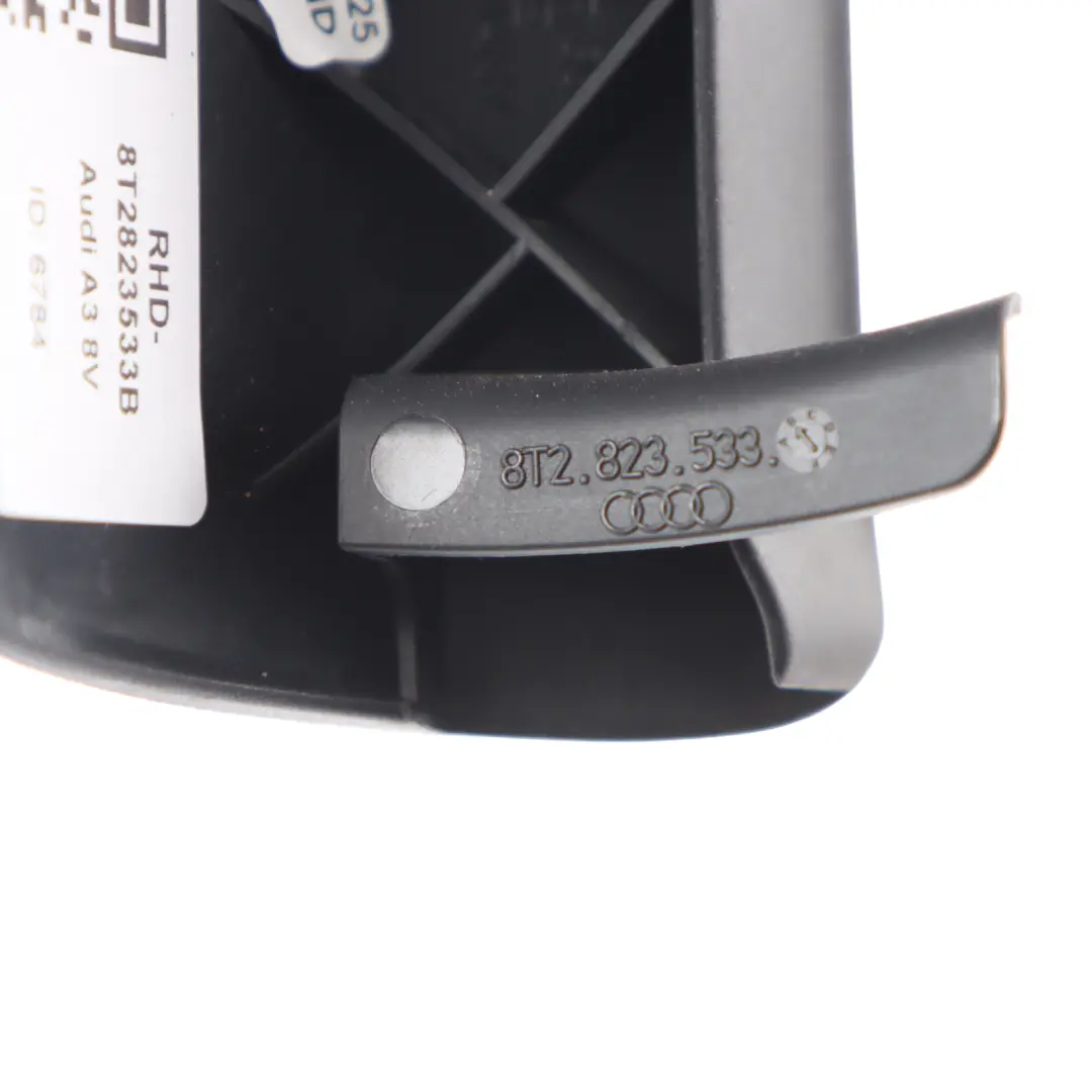 Audi A3 8V A5 8T A6 C7 Bonnet Release Handle Black - SKU RHD-8T2823533B - Part number 8T2823533B