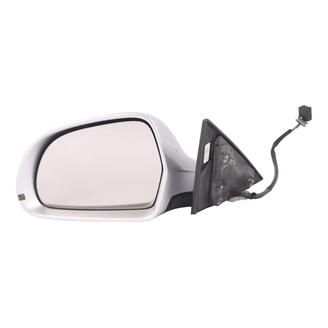 Front Door Wing Mirror Base Left N/S Ice Silver X7W to Audi S5 8T with Part number 8T2857409D Audi S5 8T Front Door Wing Mirror Base Left N/S Ice Silver X7W - SKU RHD-8T2857409D-ICS - Part number 8T2857409D