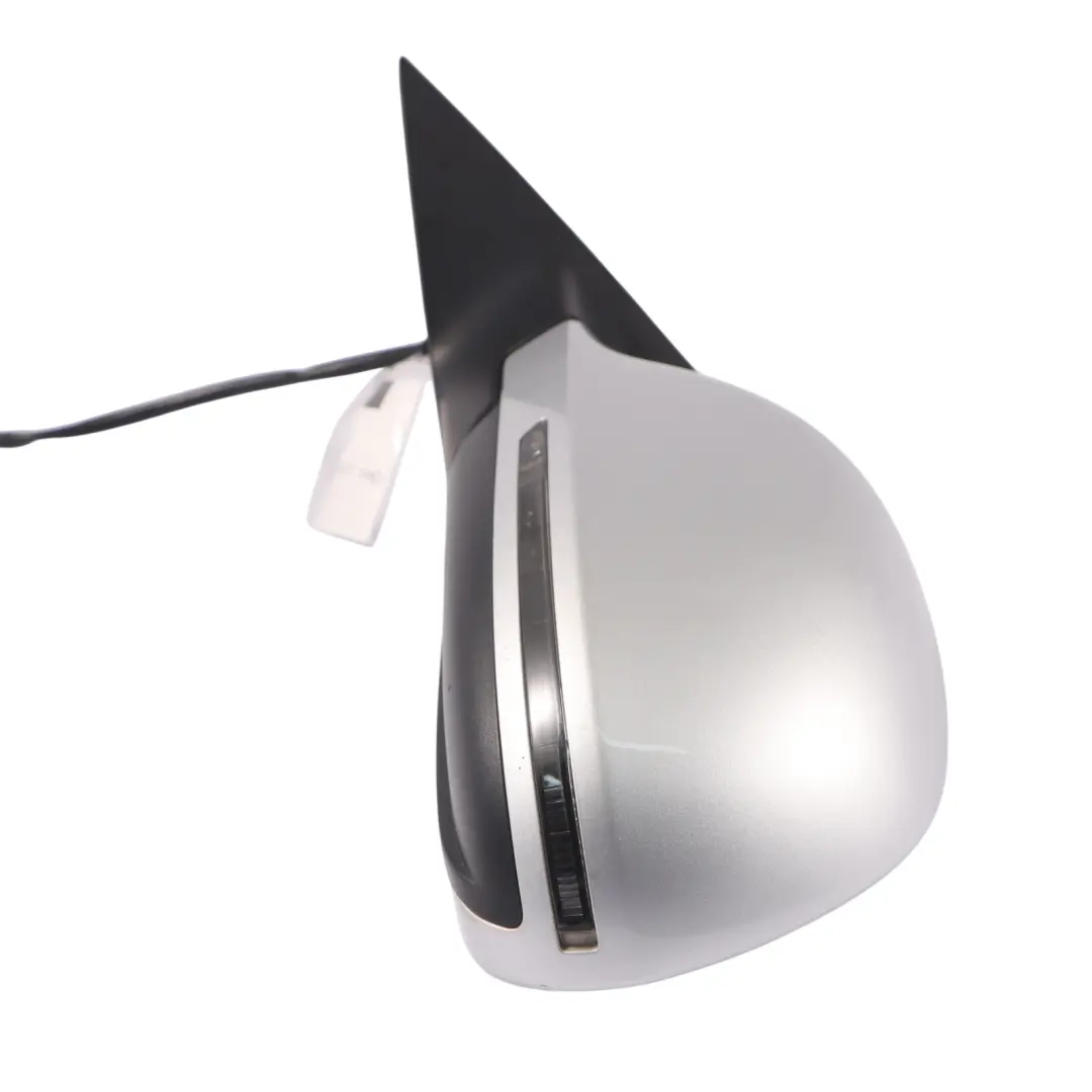 Front Door Wing Mirror Base Left N/S Ice Silver X7W to Audi S5 8T with Part number 8T2857409D Audi S5 8T Front Door Wing Mirror Base Left N/S Ice Silver X7W - SKU RHD-8T2857409D-ICS - Part number 8T2857409D