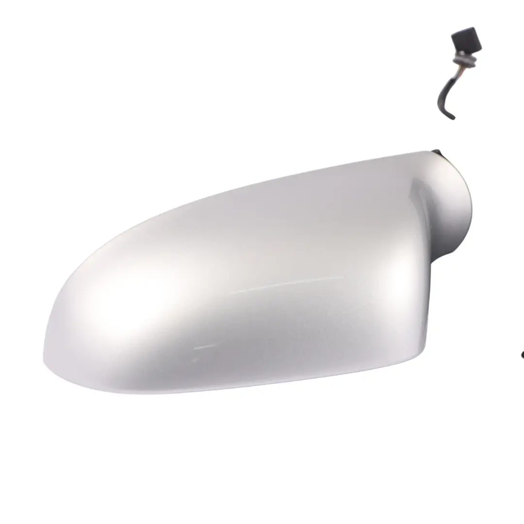 Front Door Wing Mirror Base Left N/S Ice Silver X7W to Audi S5 8T with Part number 8T2857409D Audi S5 8T Front Door Wing Mirror Base Left N/S Ice Silver X7W - SKU RHD-8T2857409D-ICS - Part number 8T2857409D