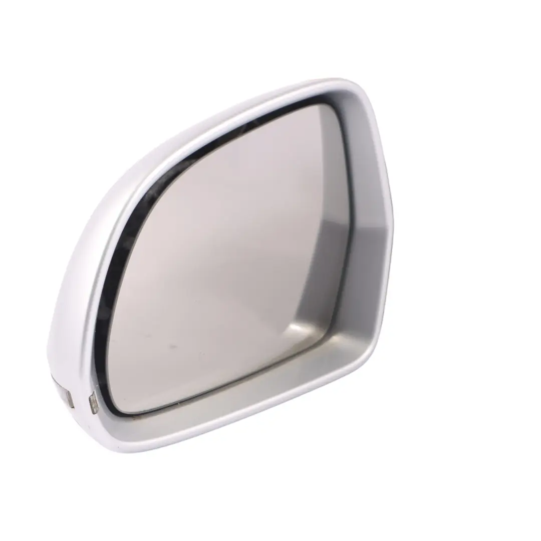 Audi S5 8T Front Door Wing Mirror Base Left N/S Ice Silver X7W - SKU RHD-8T2857409D-ICS - Part number 8T2857409D