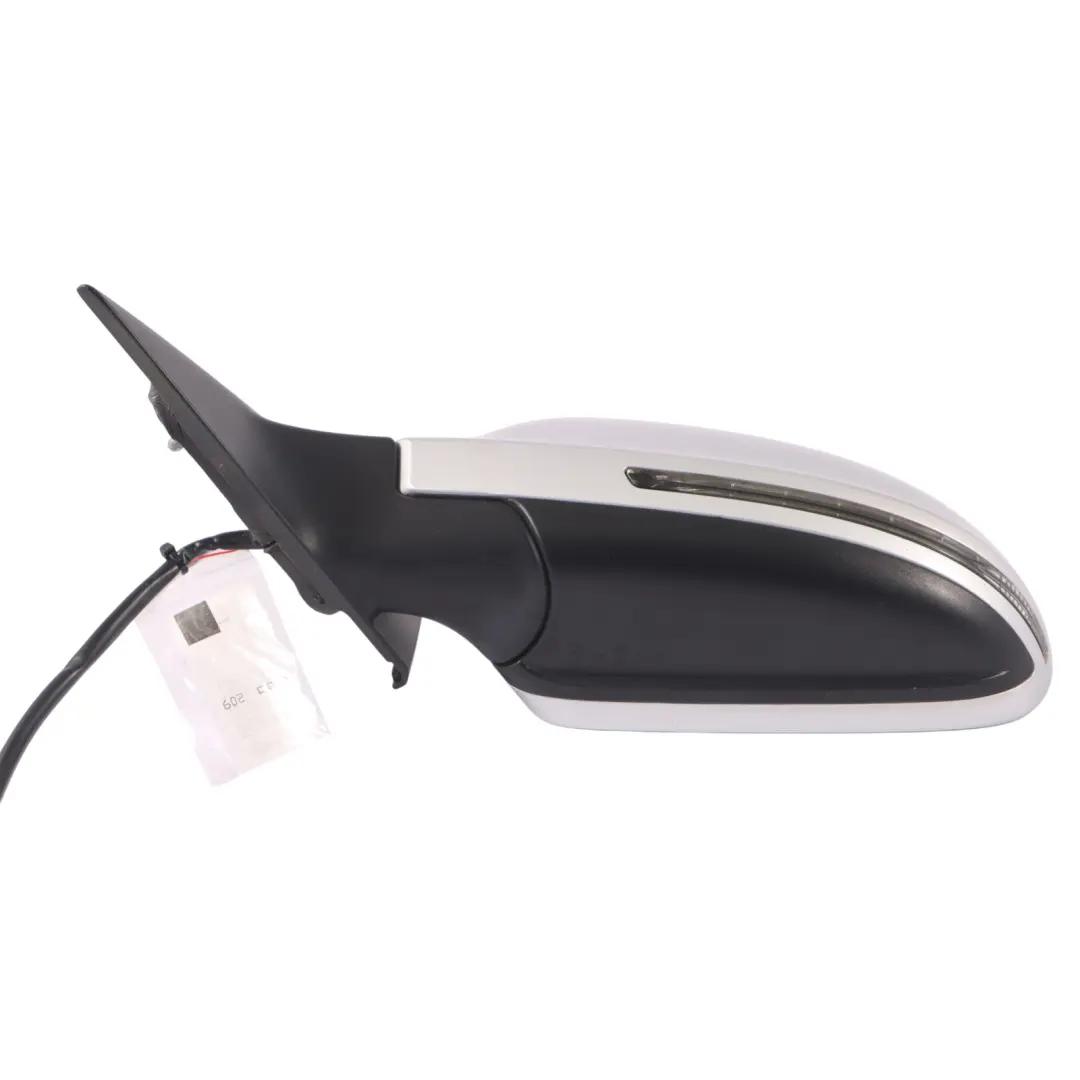 Audi S5 8T Front Door Wing Mirror Base Left N/S Ice Silver X7W - SKU RHD-8T2857409D-ICS - Part number 8T2857409D